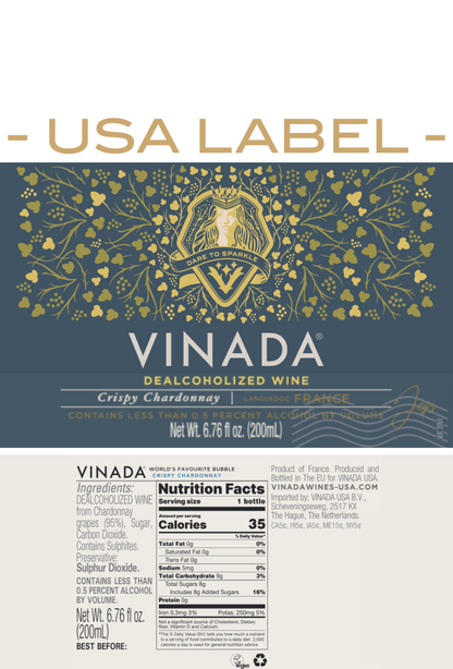 VINADA® Gift Box (0% Alc.) 3x 6.8 fl oz