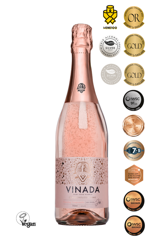 VINADA® - TINTELING TEMPRANILLO ROSÉ (0%) 25.4 fl oz